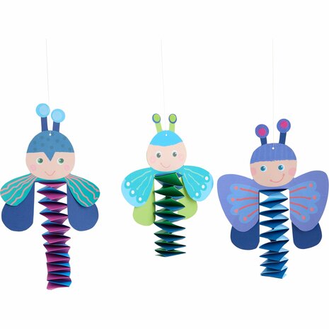 Knutselset - Eerste vouwen: Kevers en Vlinders (3+)