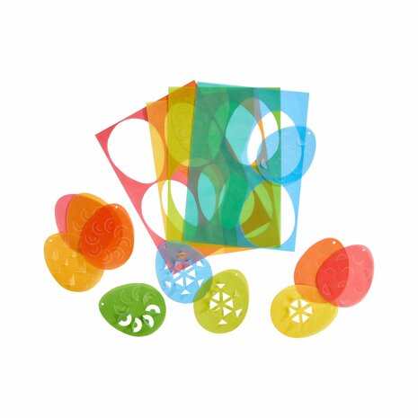 Knutselset - Eerste vouwen: Paaseieren (3+)