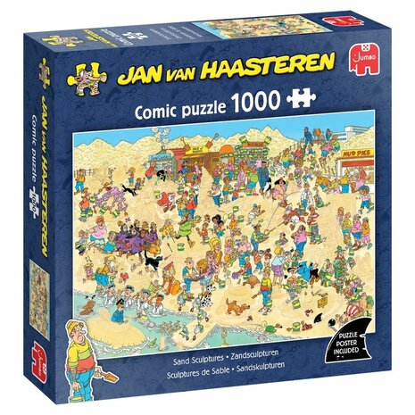 Jan van Haasteren Zandsculpturen – 1000 stukjes puzzel (Jumbo)
