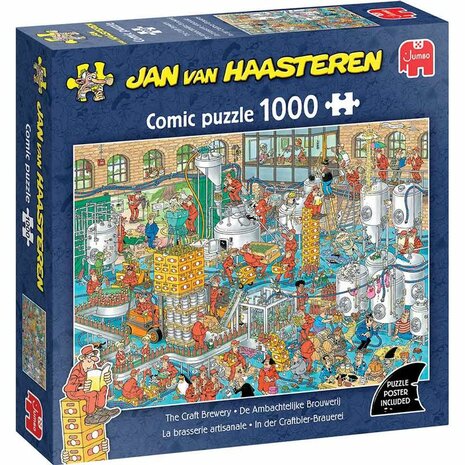 Jan van Haasteren De Ambachtelijke Brouwerij – 1000 stukjes puzzel (Jumbo)