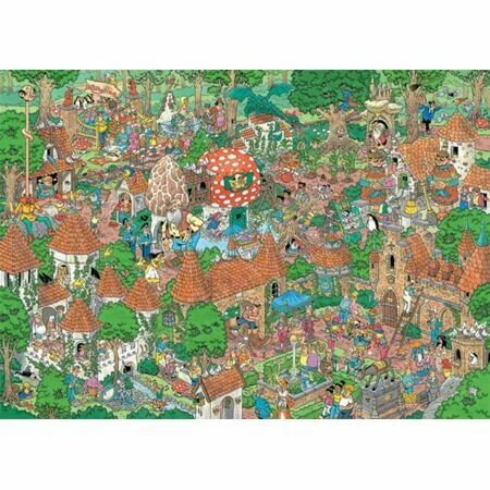 Jan van Haasteren Sprookjesbos Efteling – 1000 stukjes puzzel (Jumbo)