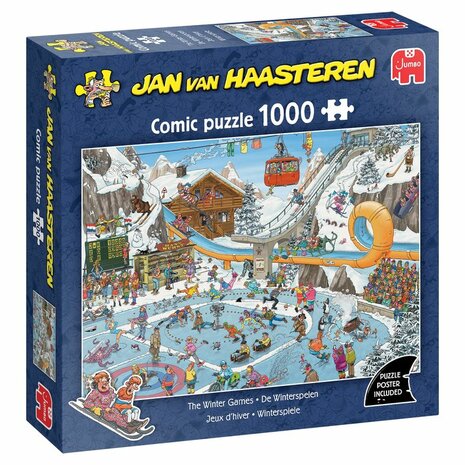 Jan van Haasteren De Winterspelen – 1000 stukjes puzzel (Jumbo)