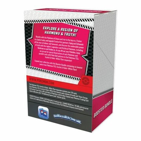 Pok&eacute;mon Scarlet & Violet White Flare &ndash; 6 Booster Bundle (Engels)