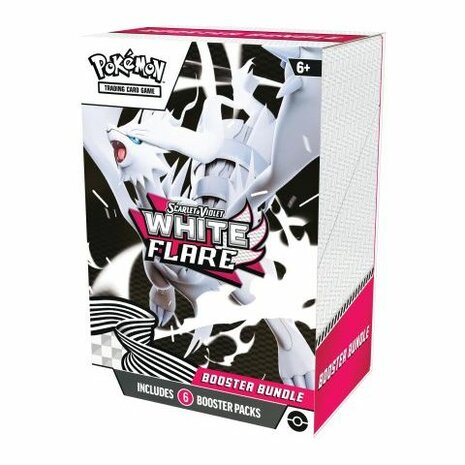 Pok&eacute;mon Scarlet & Violet White Flare &ndash; 6 Booster Bundle (Engels)