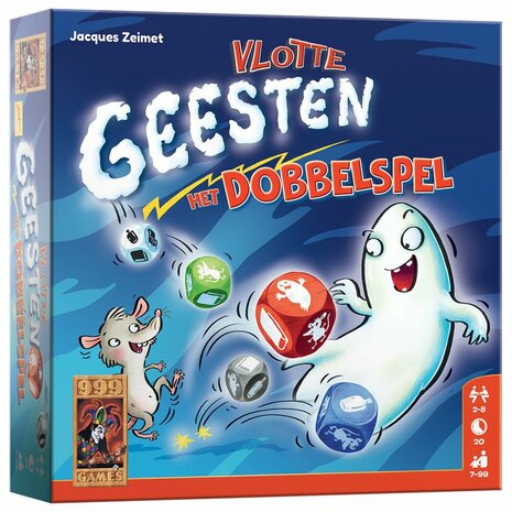Vlotte Geesten – Het Dobbelspel (999 Games)