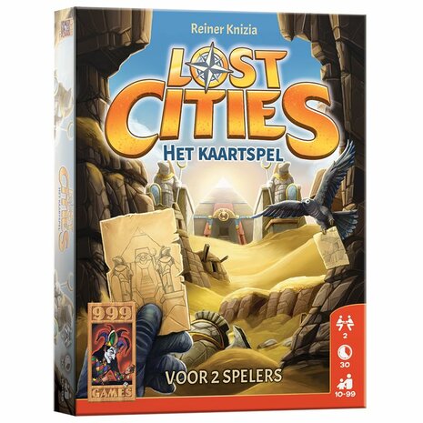 Lost Cities – Kaartspel voor twee spelers | 999 Games