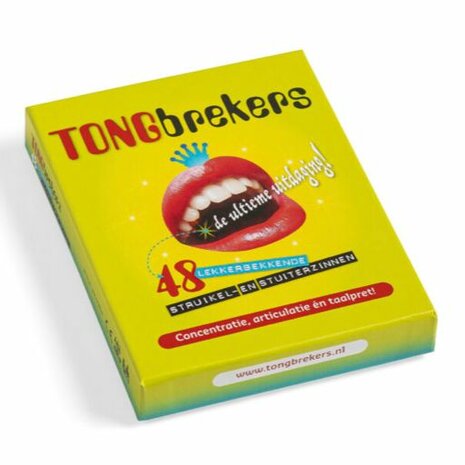 Tongbrekers - Taalspel met grappige en uitdagende zinnen | Briljant Uitgeverij