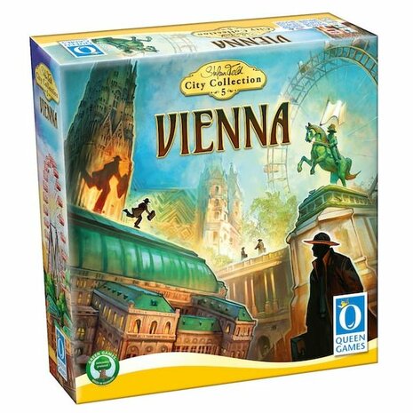 Vienna – City Collection 5 | Queen Games bordspel – Strategisch spel van Stefan Feld