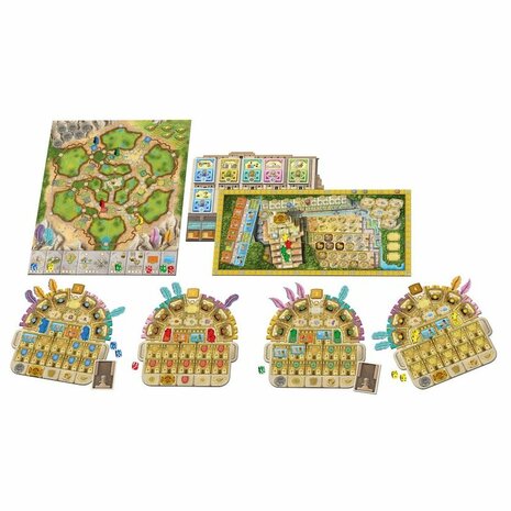 Cuzco – City Collection 6 | Queen Games bordspel – Strategisch spel van Stefan Feld