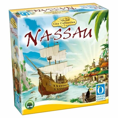 Nassau – City Collection 7 | Queen Games bordspel – Piratenavontuur van Stefan Feld