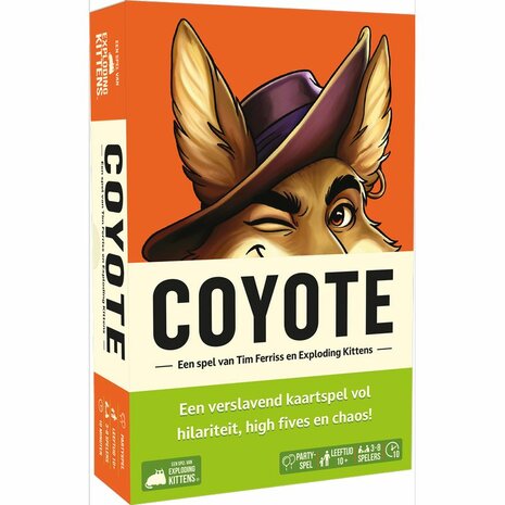 Coyote – Exploding Kittens | Razendsnel Partykaartspel