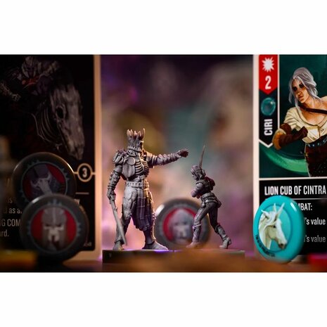 Unmatched The Witcher: Realms Fall – Tactisch duelbordspel - White Goblin Games