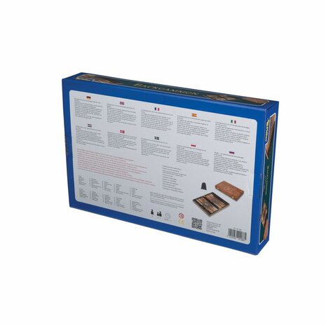 Premium Houten Backgammon Set – Philos | Luxe uitvoering