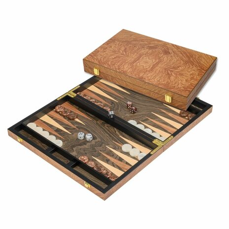 Premium Houten Backgammon Set – Philos | Luxe uitvoering