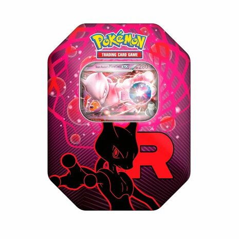 Pokémon Team Rocket’s Mewtwo ex Tin (EU Version) | Pokémon TCG