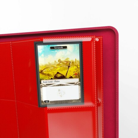Zip-Up Album: 18 Pocket (Gamegenic) - Red