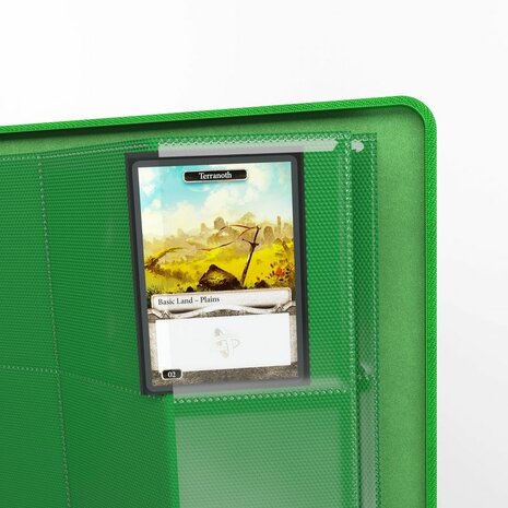 Zip-Up Album: 18 Pocket (Gamegenic) - Green