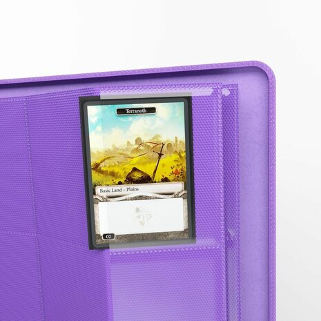 Zip-Up Album: 18 Pocket (Gamegenic) - Purple