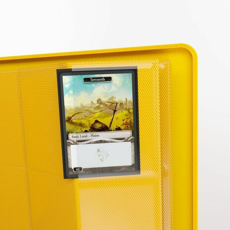 Zip-Up Album: 24 Pocket (Gamegenic) - Yellow