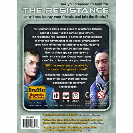 The Resistance (3rd Edition) – Indie Boards & Cards | Partyspel vol Intrige en Deductie