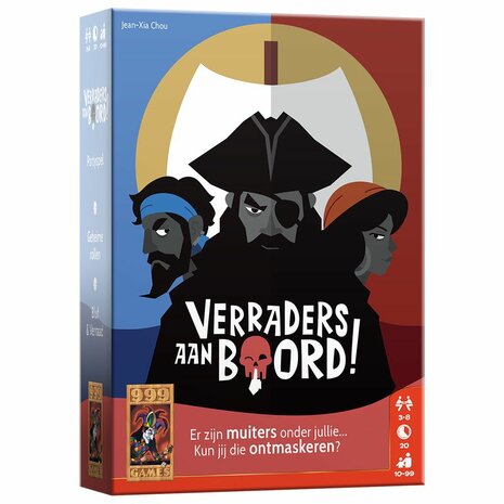 Verraders aan Boord! - Sociaal deductie spel | 999 Games