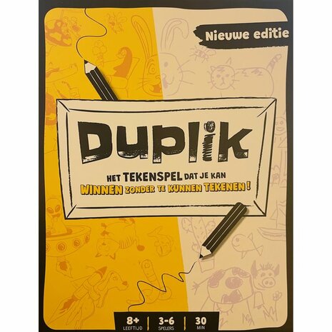 Duplik – Nieuwe Editie - partyspel / tekenspel | Zygomatic