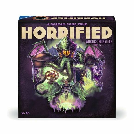 Horrified: World of Monsters – Coöperatief thematisch bordspel – Ravensburger