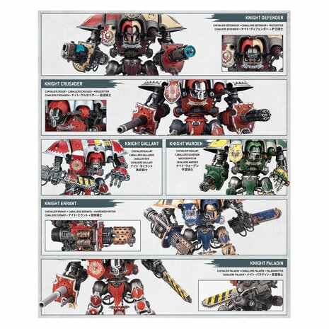 Warhammer 40,000 – Imperial Knights – Knight Questoris – Games Workshop