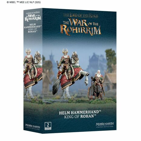 The Lord of the Rings – The War of the Rohirrim – Helm Hammerhand – King of Rohan – Games Workshop
