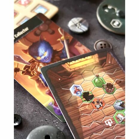 Gloomhaven – Buttons & Bugs – Solospel – Cephalofair Games