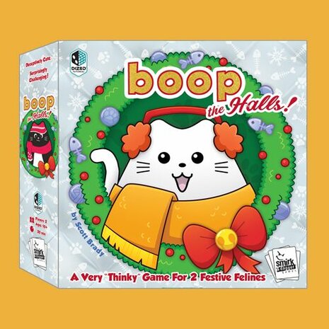 Boop the Halls! – Abstract strategiespel - Kerst editie – Smirk & Dagger Games