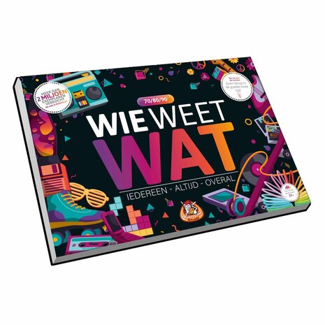 Wie Weet Wat – 70/80/90 – Woordspel / Partyspel – White Goblin Games