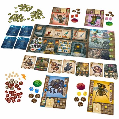 Bug Run – Dungeon-crawler bordspel – Bombyx