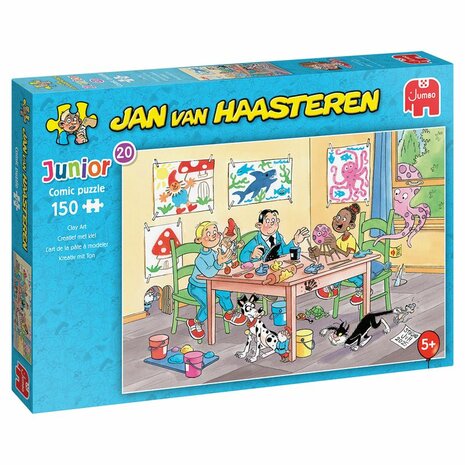 Creatief met klei – Jan van Haasteren Junior (150) – Kinderpuzzel – Jumbo