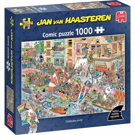 Jan van Haasteren - Celebrate Pride - puzzel met 1000 stukjes - Jumbo