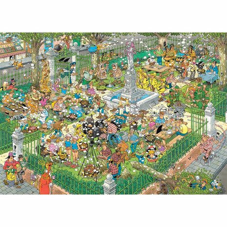 Jan van Haasteren - BBQ Feest! - puzzel met 1000 stukjes - Jumbo