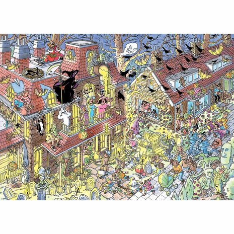 Jan van Haasteren – Trick or Treat (500) – Halloween Legpuzzel – Jumbo
