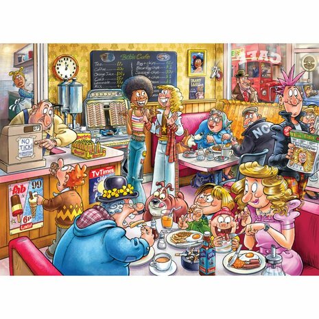 Wasgij – Destiny 27 – Café to Latte! (1000) – Legpuzzel – Jumbo