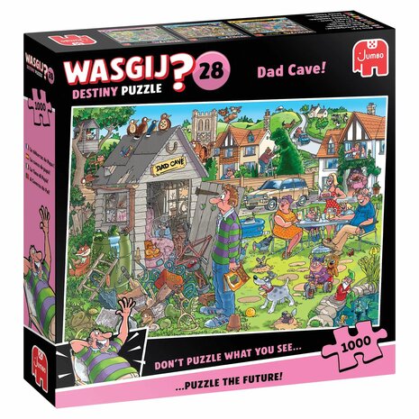Wasgij – Destiny 28 – Dad Cave! (1000) – Jigsaw Puzzle – Jumbo