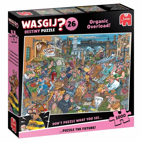 Wasgij – Destiny 26 – Barstensvol Bio! (1000) – Legpuzzel – Jumbo