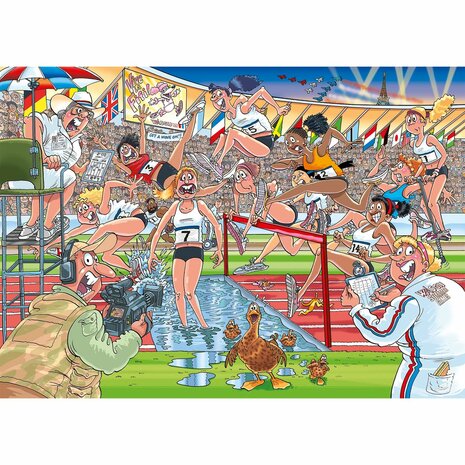 Wasgij – Original 44 – Wasgij Zomerspelen! (1000) – Legpuzzel – Jumbo