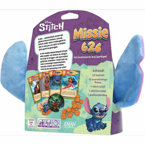 Love Letter – Disney Stitch – Missie 626 – Deductie kaartspel – Z-Man Games
