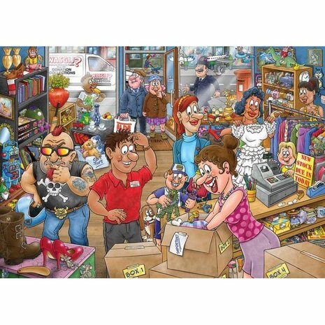 Wasgij – Mystery 29 – Donatiedebacle! (1000) – Legpuzzel – Jumbo