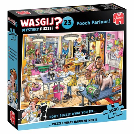 Wasgij – Mystery 23 – Trimsalon Kwispel! (1000) – Legpuzzel – Jumbo