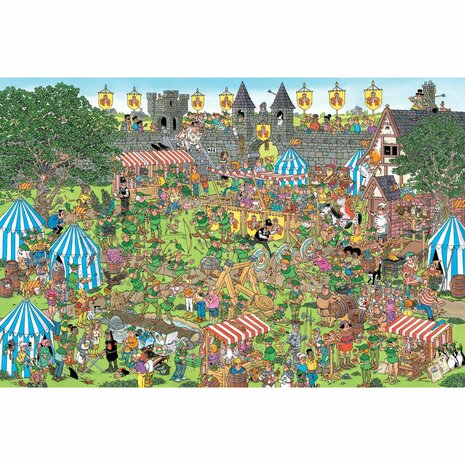Jan van Haasteren – Robin Hood Festival (1500) – Legpuzzel – Jumbo