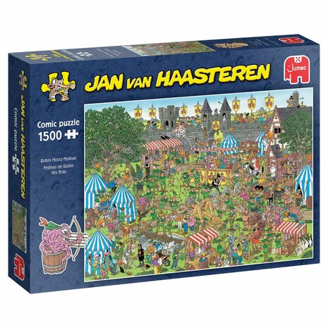 Jan van Haasteren – Robin Hood Festival (1500) – Legpuzzel – Jumbo