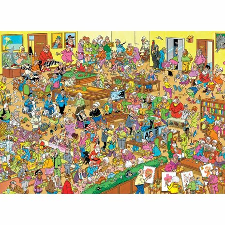 Jan van Haasteren – Het Bejaardentehuis (1000) – Legpuzzel – Jumbo