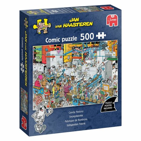 Jan van Haasteren – Snoepfabriek (500) – Legpuzzel – Jumbo