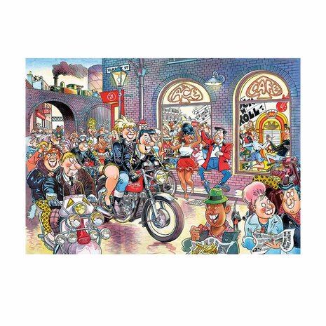 Wasgij – Destiny Retro 7 – Rock around the clock! (1000) – Legpuzzel – Jumbo