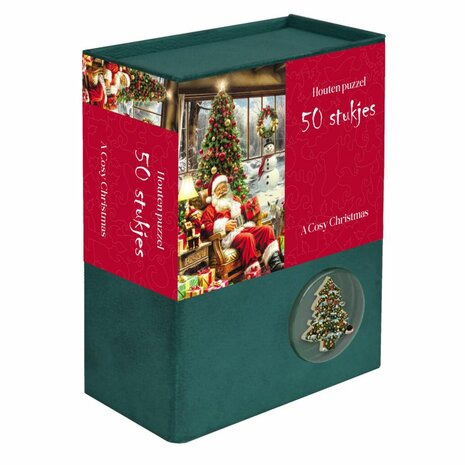 Houten kerstpuzzel – A Cosy Christmas (50) – Tucker’s Fun Factory